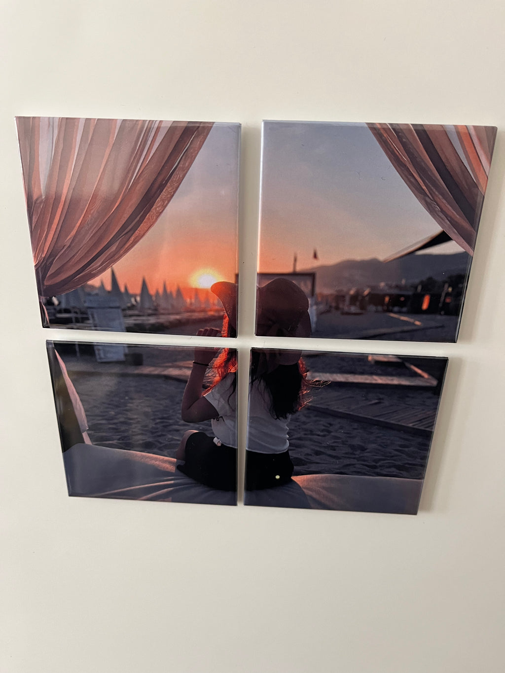 Magnetické puzzle 2x2 - 4 ks magnetů, velikost 12,7cm